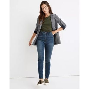 Madewell Blue Skinny Jeans